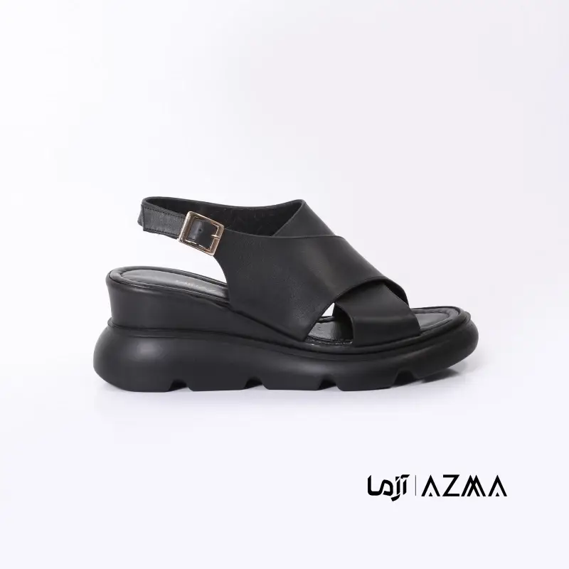 کفش چرمی زنانه کد 1755