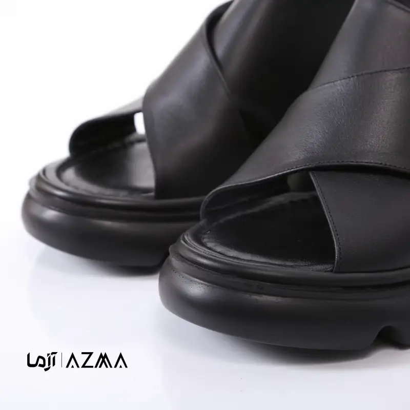 کفش چرمی زنانه کد 1755