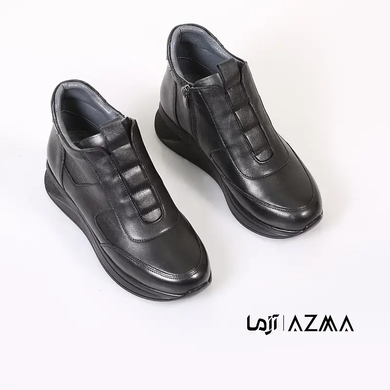 بوت چرمی زنانه کد 1236