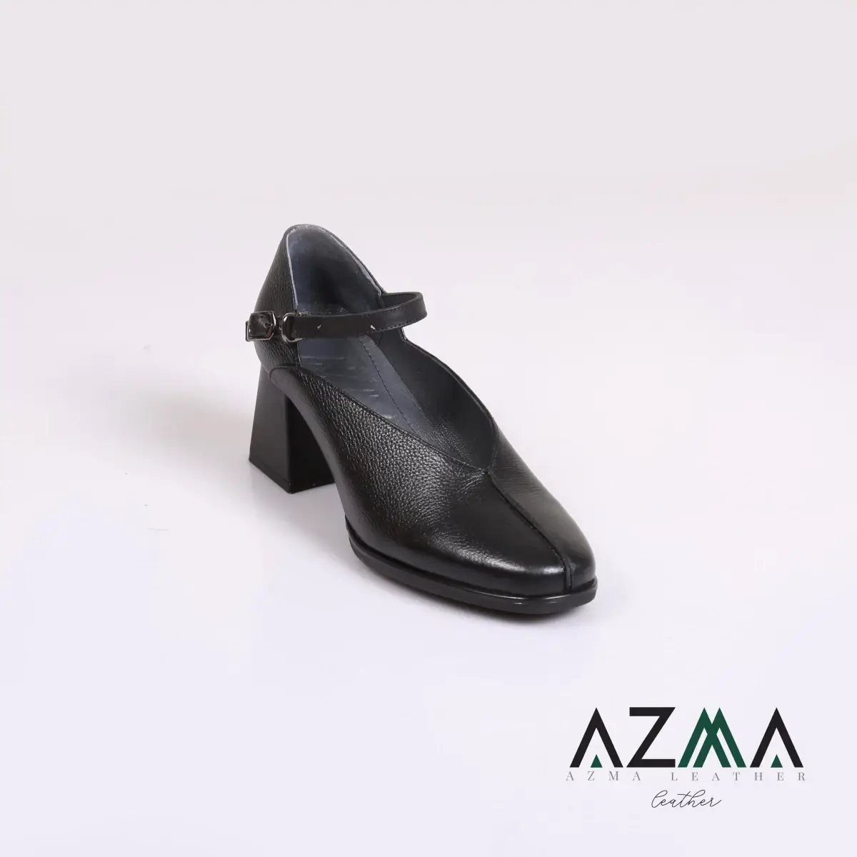 کفش چرمی زنانه کد 801