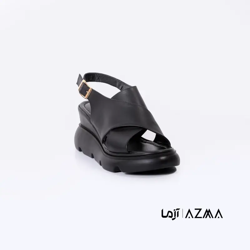 کفش چرمی زنانه کد 1755