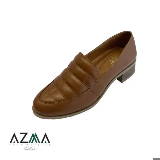 کفش چرمی زنانه کد 471