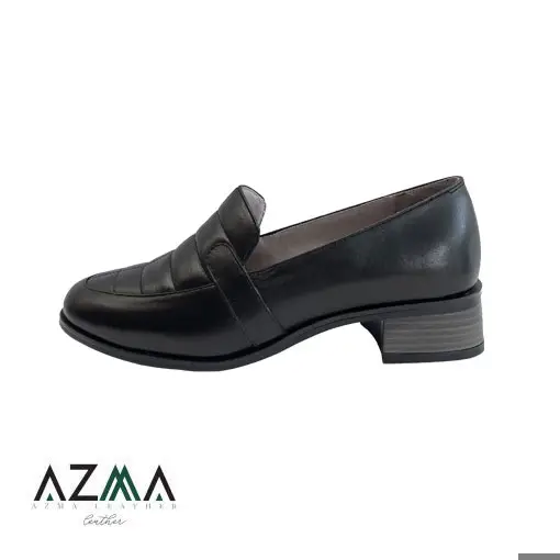 کفش چرمی زنانه کد 471