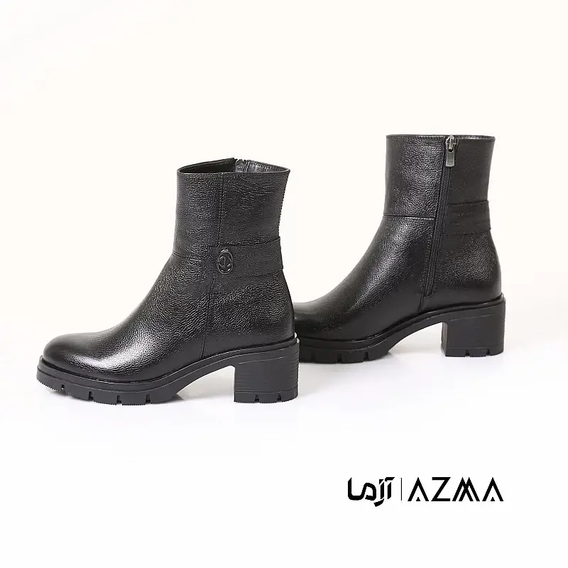 بوت چرمی زنانه کد 1235