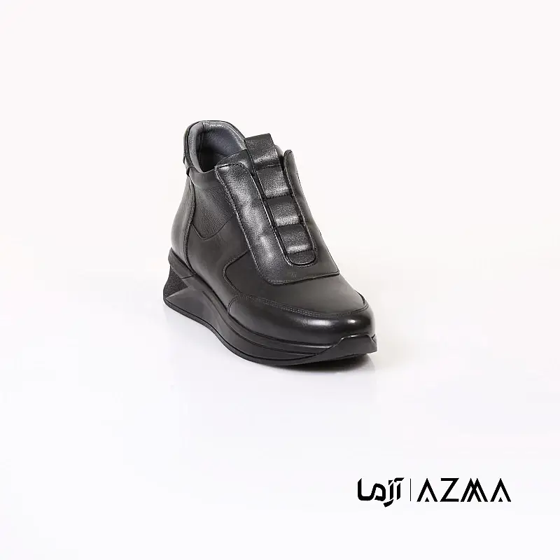بوت چرمی زنانه کد 1236