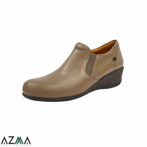 کفش چرمی زنانه کد 648