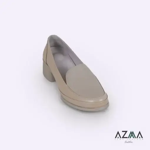 کفش چرمی زنانه کد 710