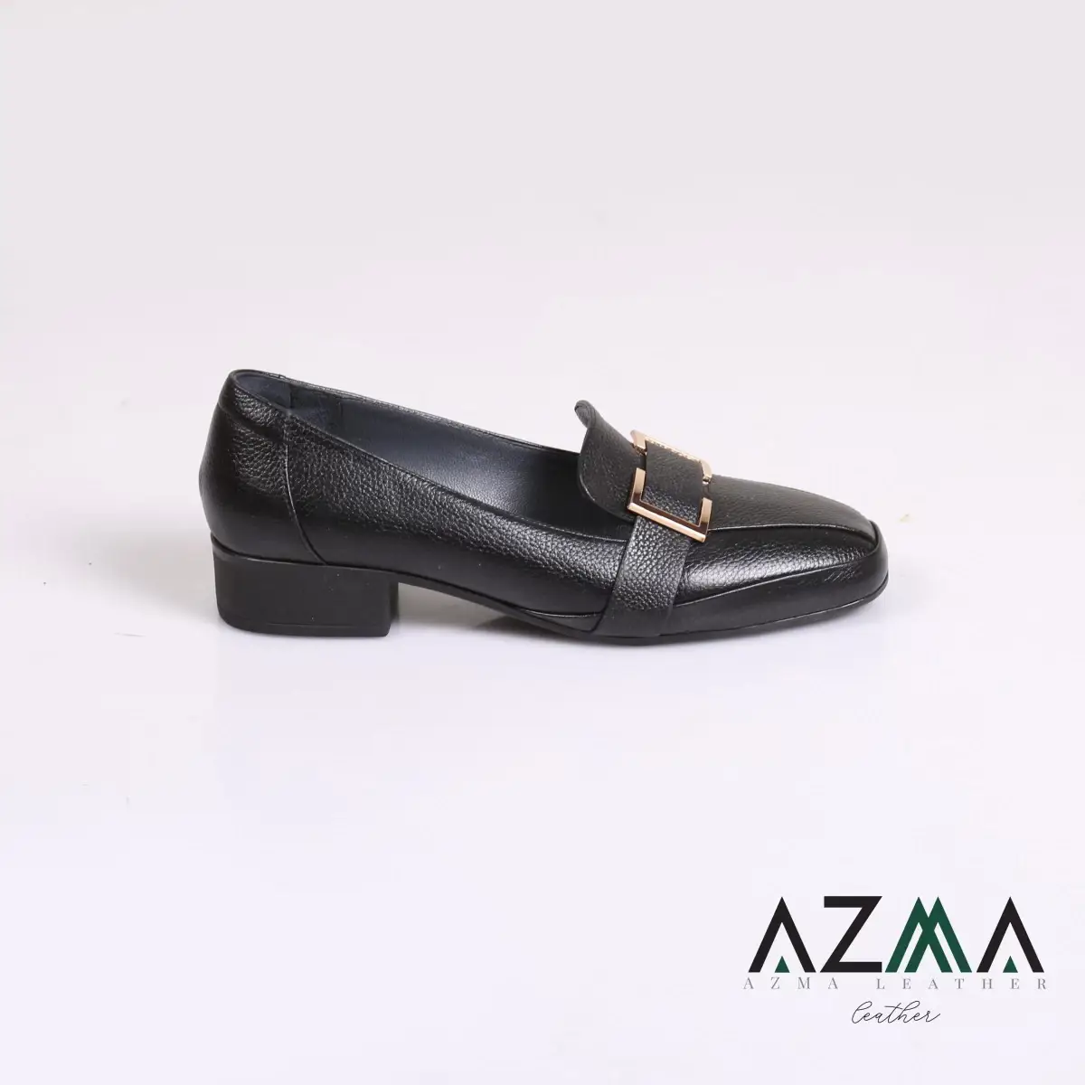 کفش چرمی زنانه کد 744