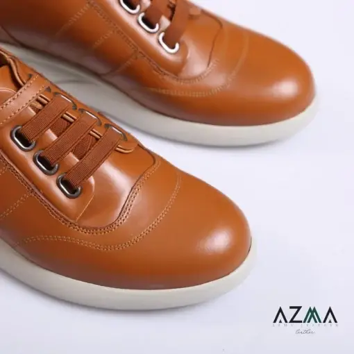 کفش چرمی زنانه کد 2274