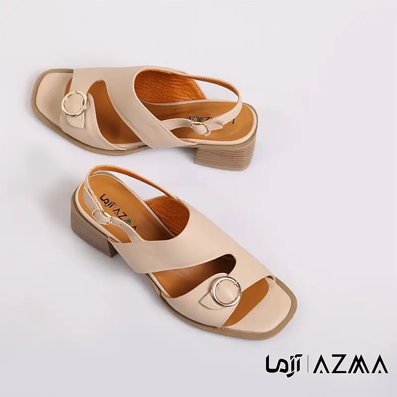 صندل چرمی زنانه کد 760