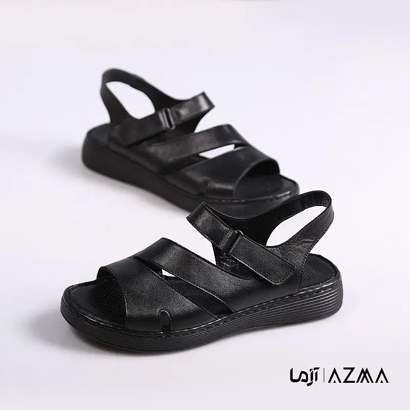 صندل چرمی زنانه مدل بنیتا