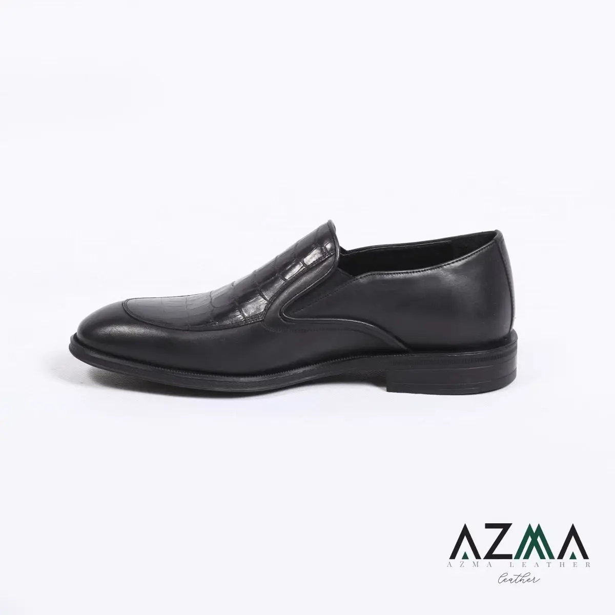 کفش مردانه چرمی کروکو کد 2779