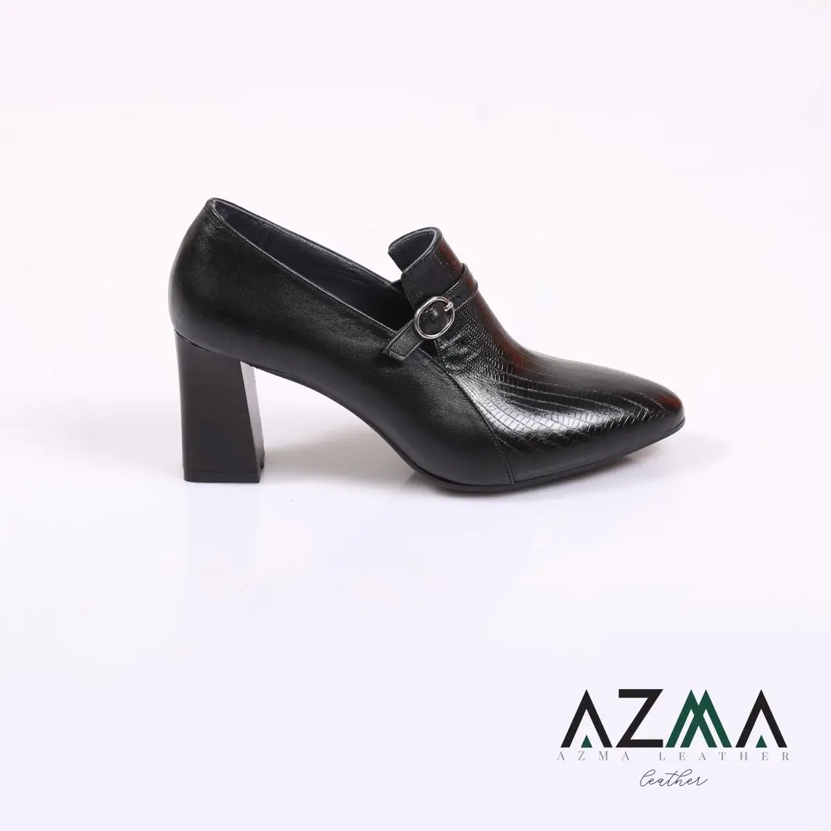 کفش چرمی زنانه کد 15