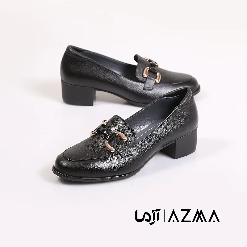 کفش چرمی زنانه کد 268