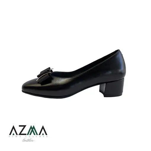 کفش چرمی زنانه کد 1071