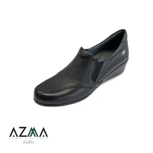 کفش چرمی زنانه کد 2052