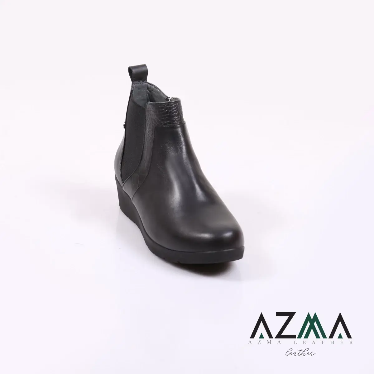 کفش چرمی زنانه کد 2336