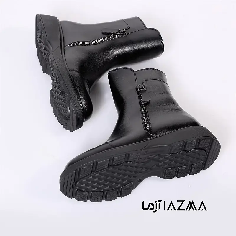 بوت چرمی زنانه کد 1180