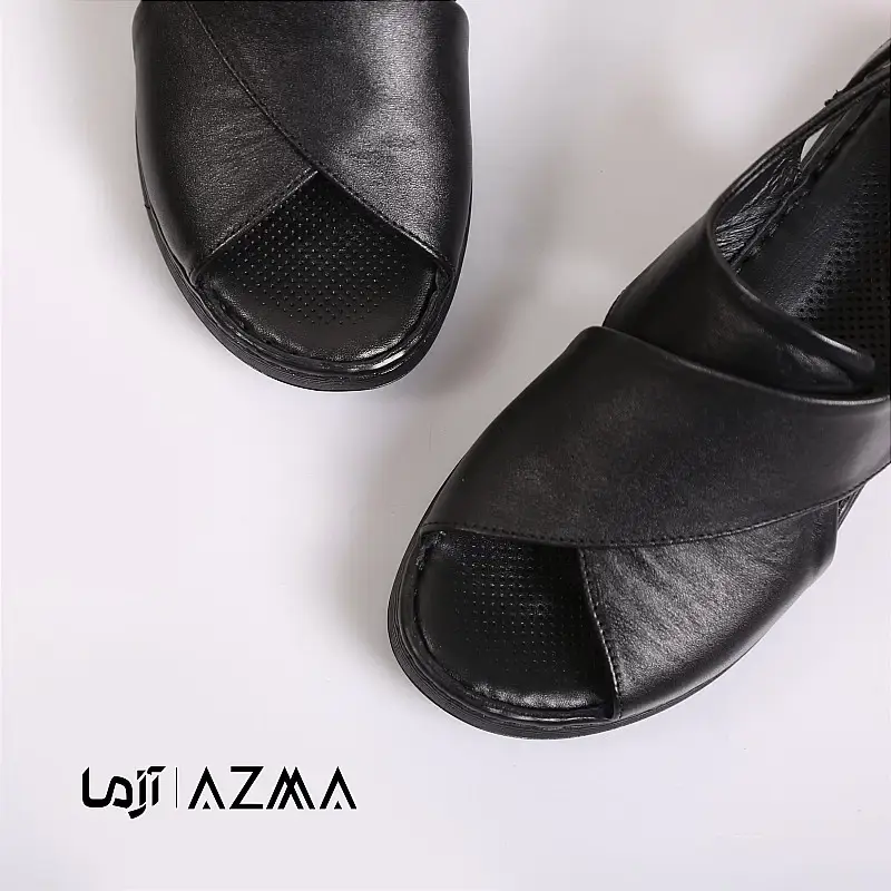 صندل چرمی زنانه ملیس