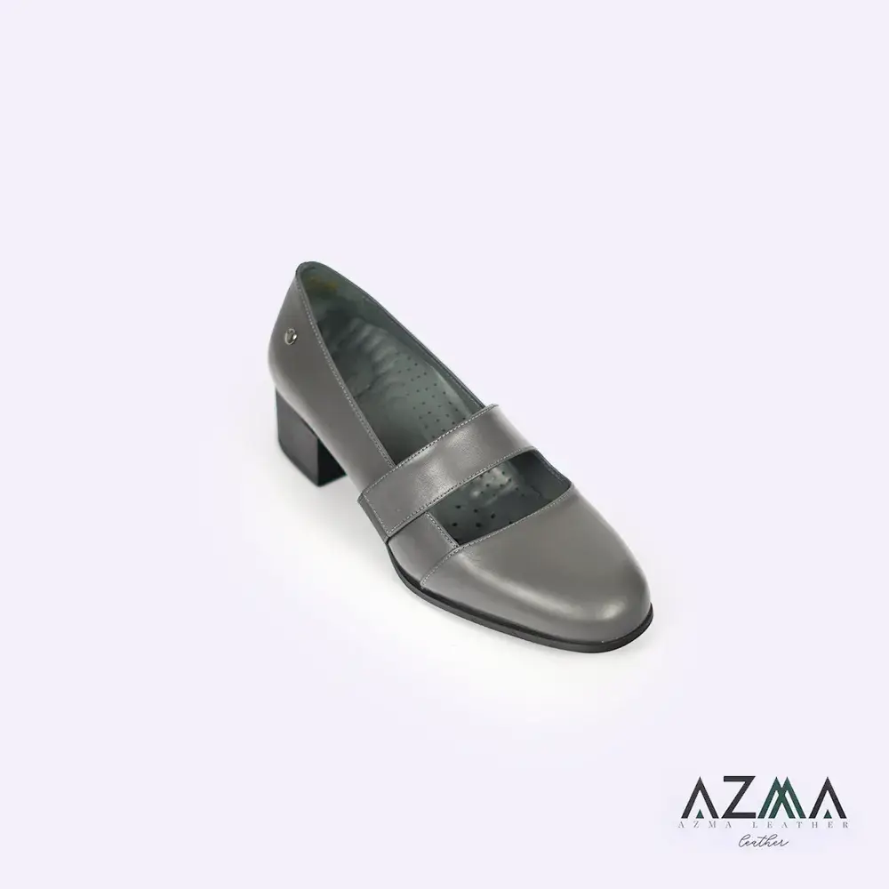 کفش چرمی زنانه کد 2366