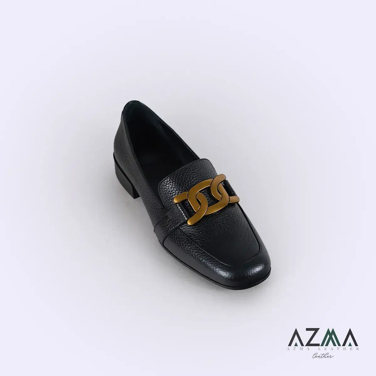 کفش چرمی زنانه کد 459