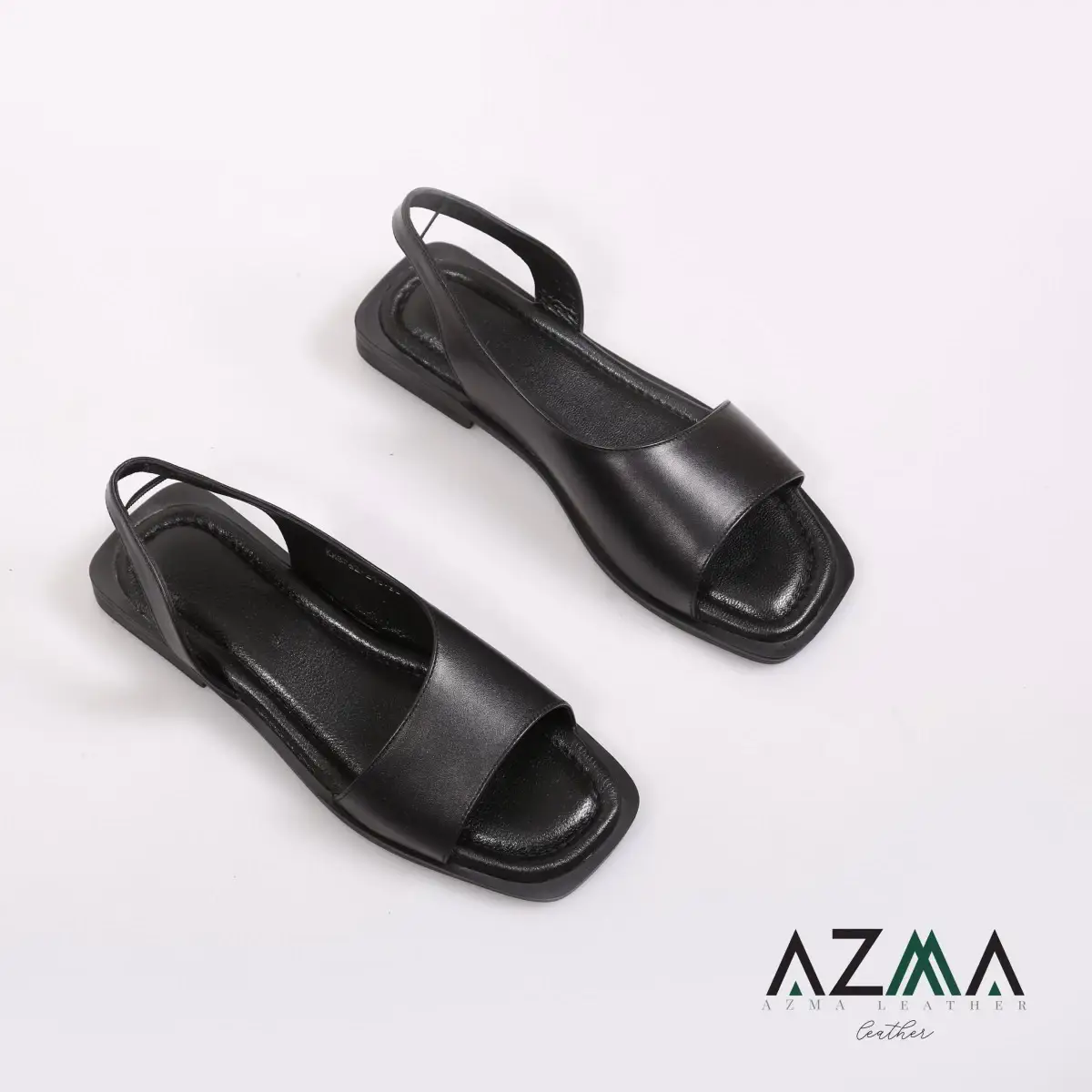 صندل چرمی زنانه کد 1216