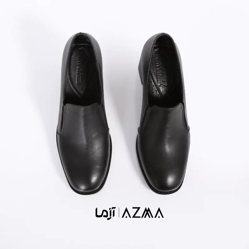 کفش چرمی زنانه کد 8642
