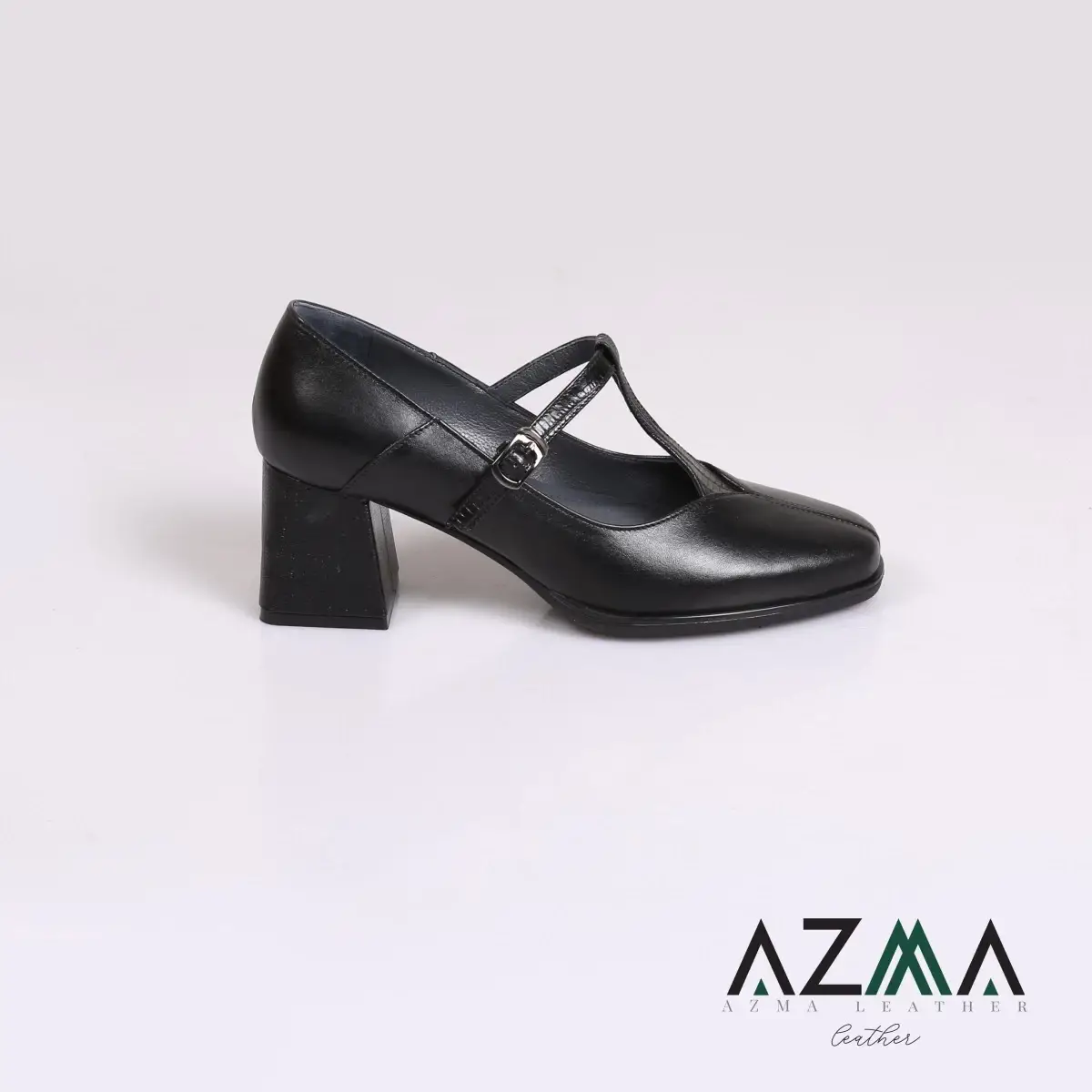 کفش چرمی زنانه کد 803