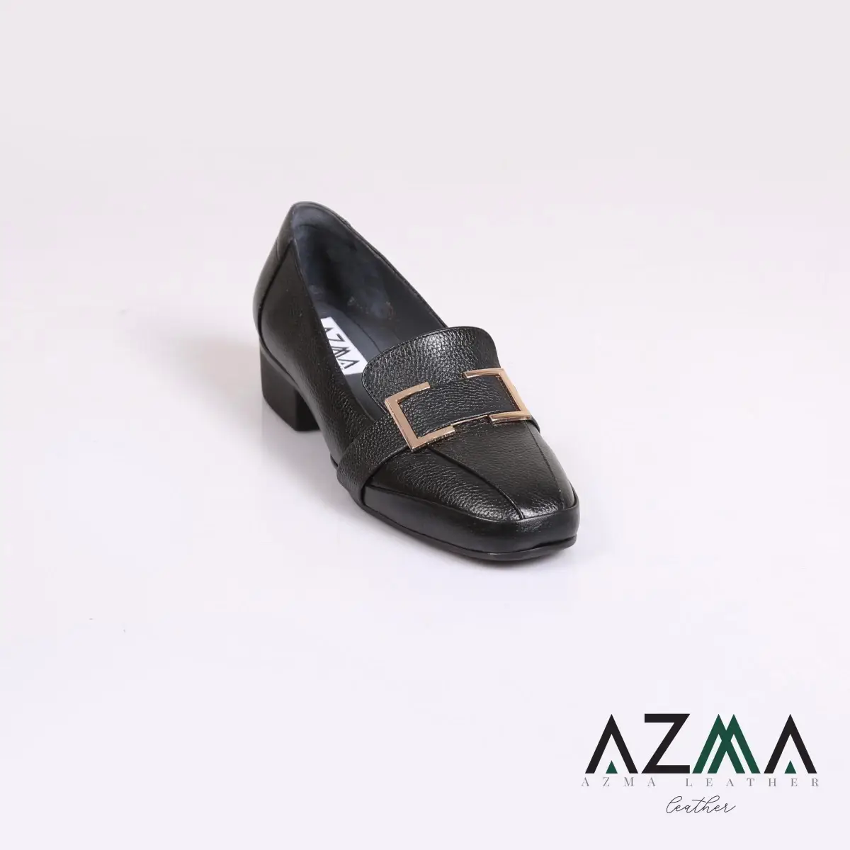 کفش چرمی زنانه کد 744