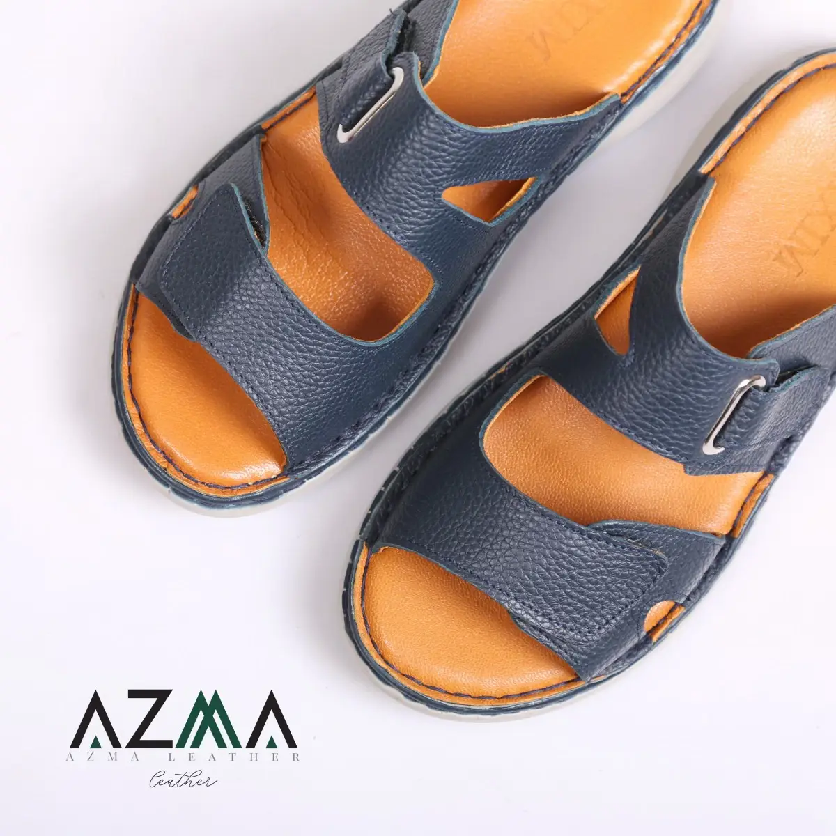 صندل چرمی زنانه کد z4