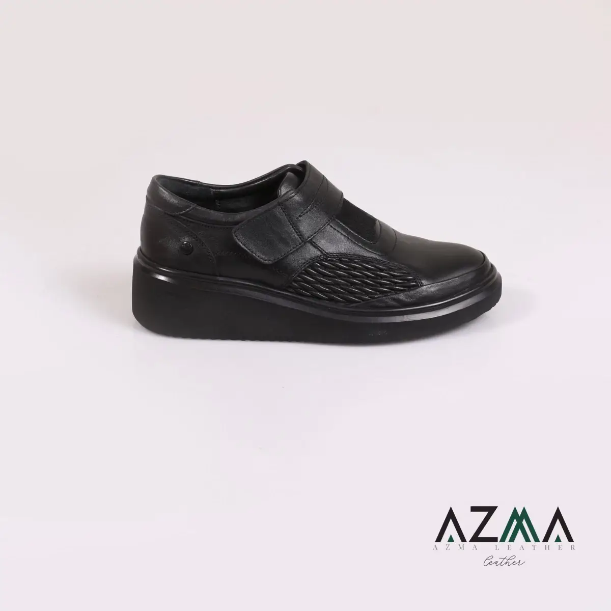 کفش چرمی زنانه کد 2419