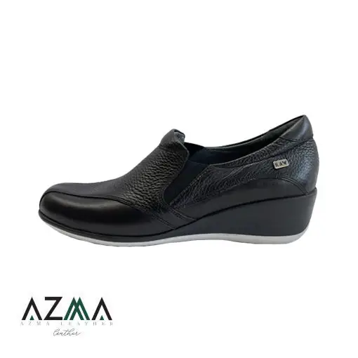 کفش چرمی زنانه کد 2052