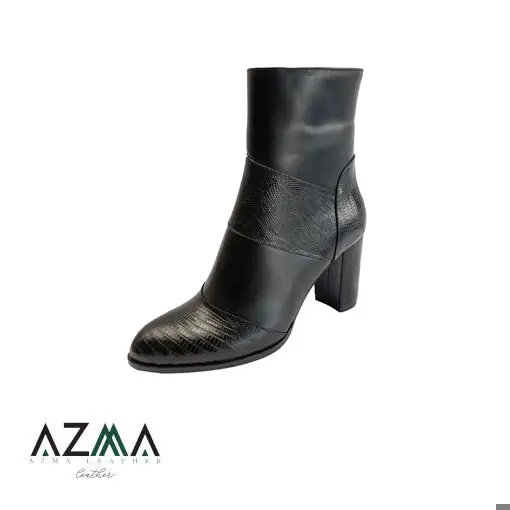 بوت زنانه چرمی کد 671
