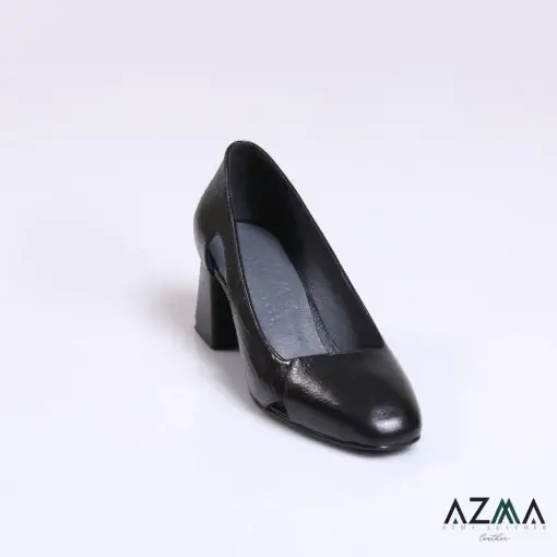 کفش چرمی زنانه کد 735