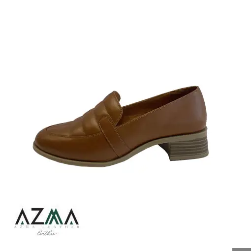 کفش چرمی زنانه کد 471