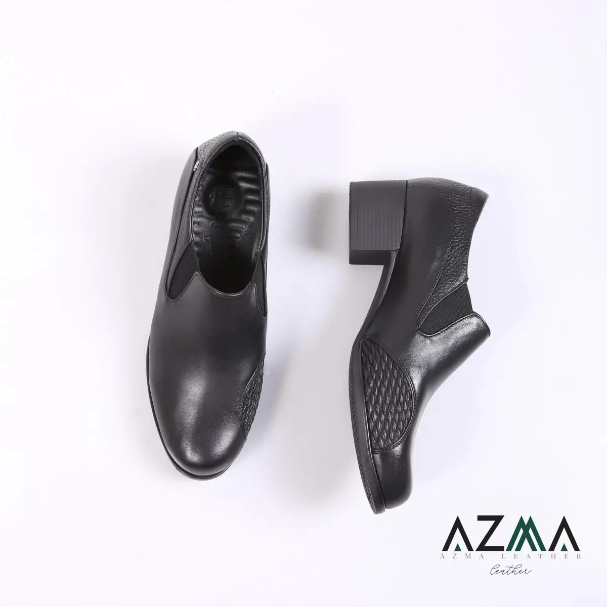 کفش زنانه چرمی کد 2385