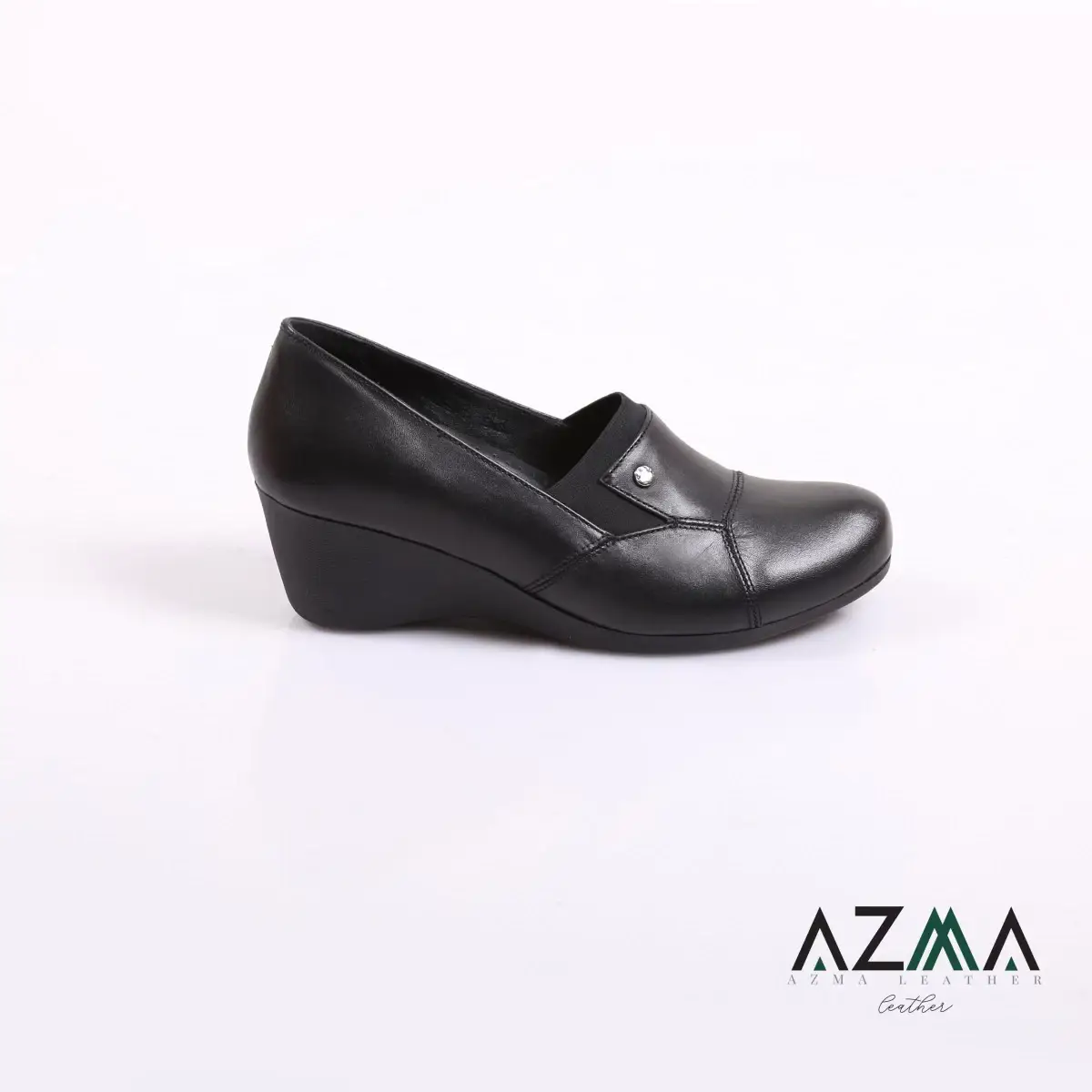 کفش چرمی زنانه کد 2391