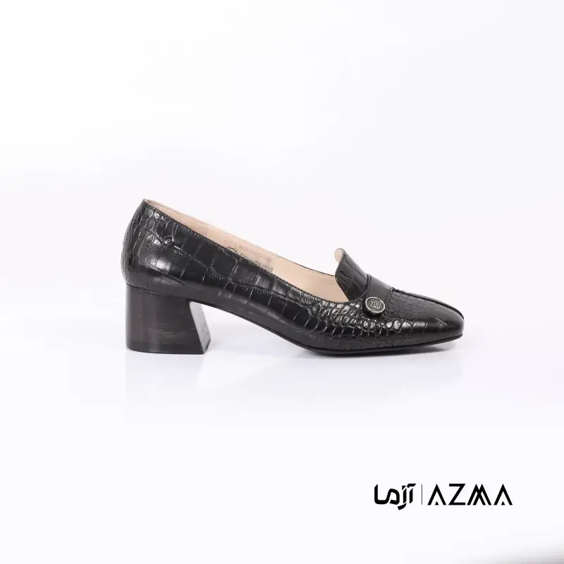 کفش چرمی زنانه کد 903