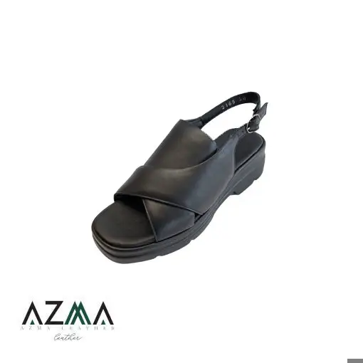 صندل چرمی زنانه کد 2165