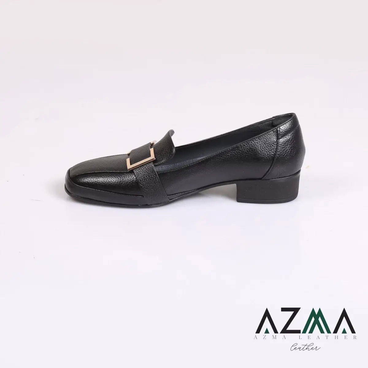 کفش چرمی زنانه کد 744