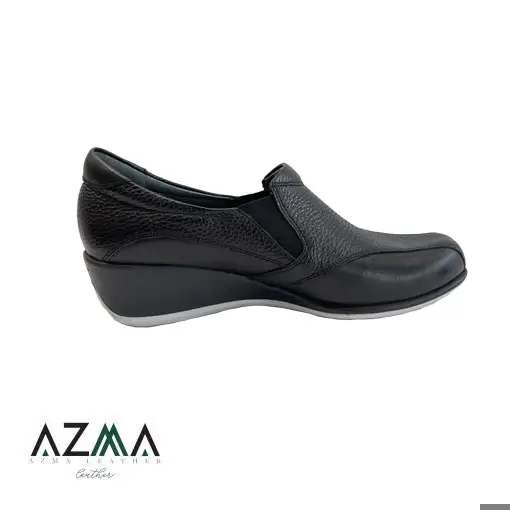 کفش چرمی زنانه کد 2052