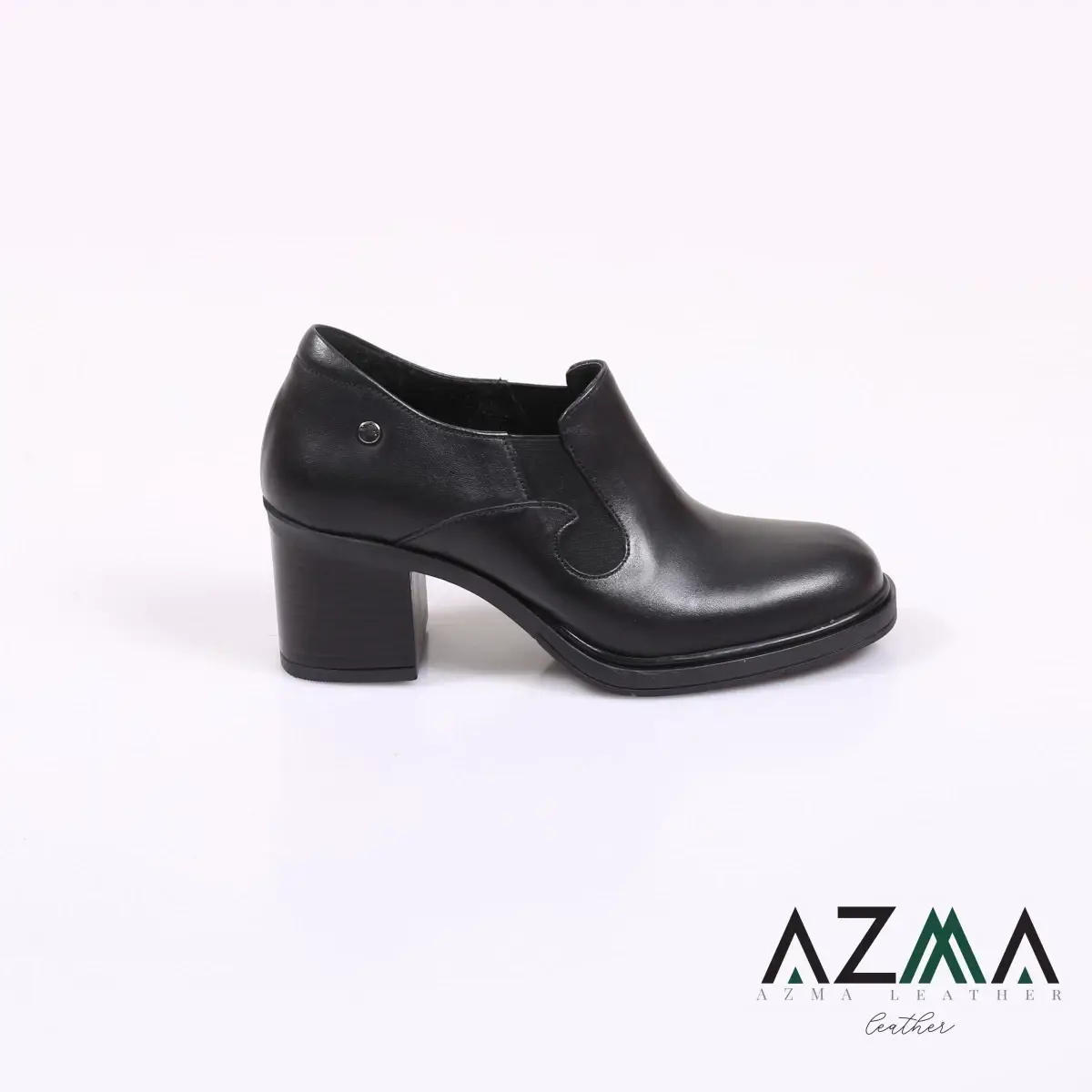 کفش چرمی زنانه کد 2397