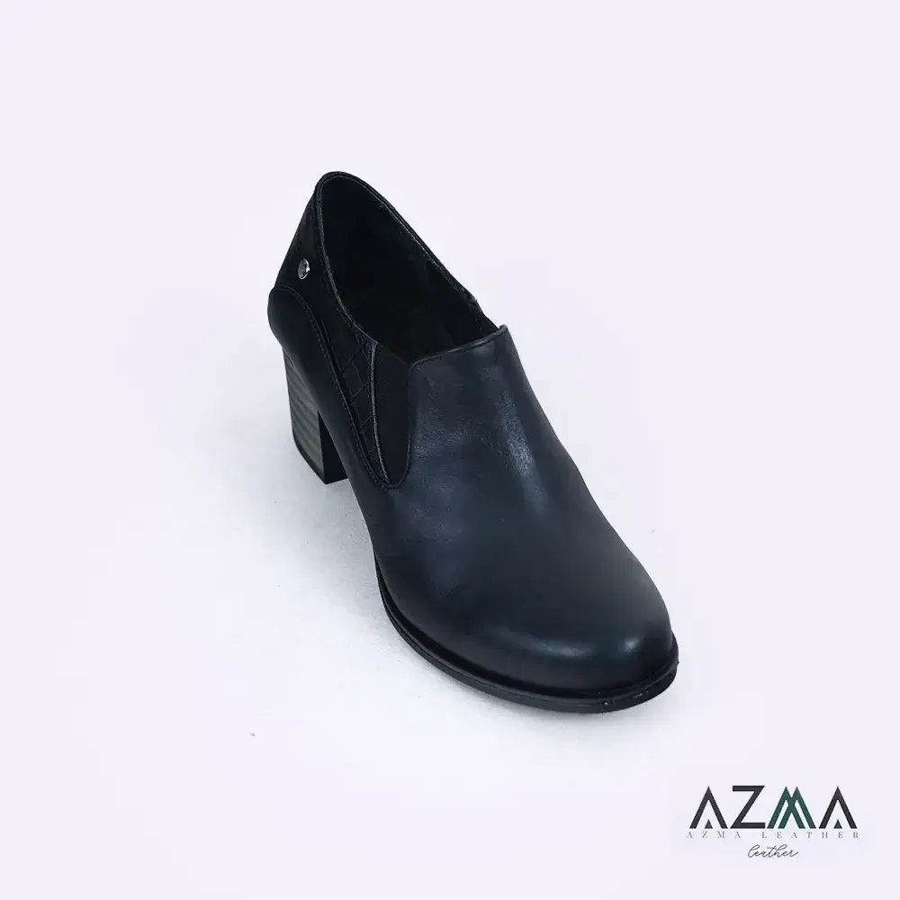 کفش چرمی زنانه کد 2327