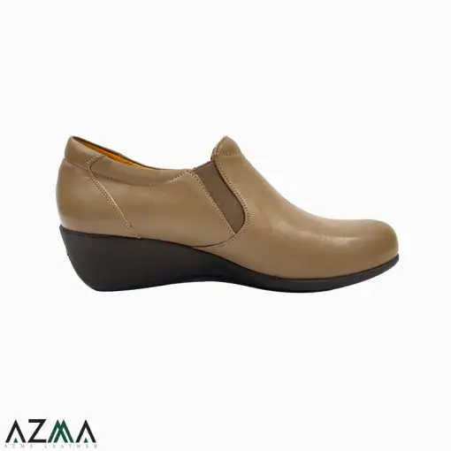 کفش چرمی زنانه کد 648