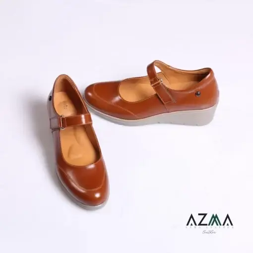کفش چرمی زنانه یوشیج 703