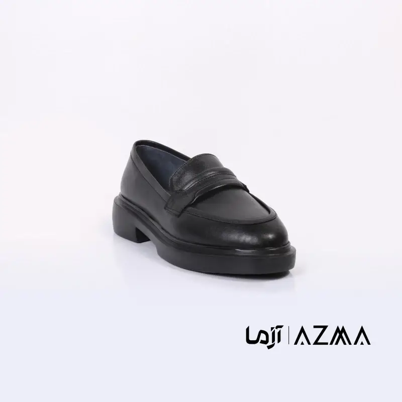 کفش چرمی زنانه کد 871