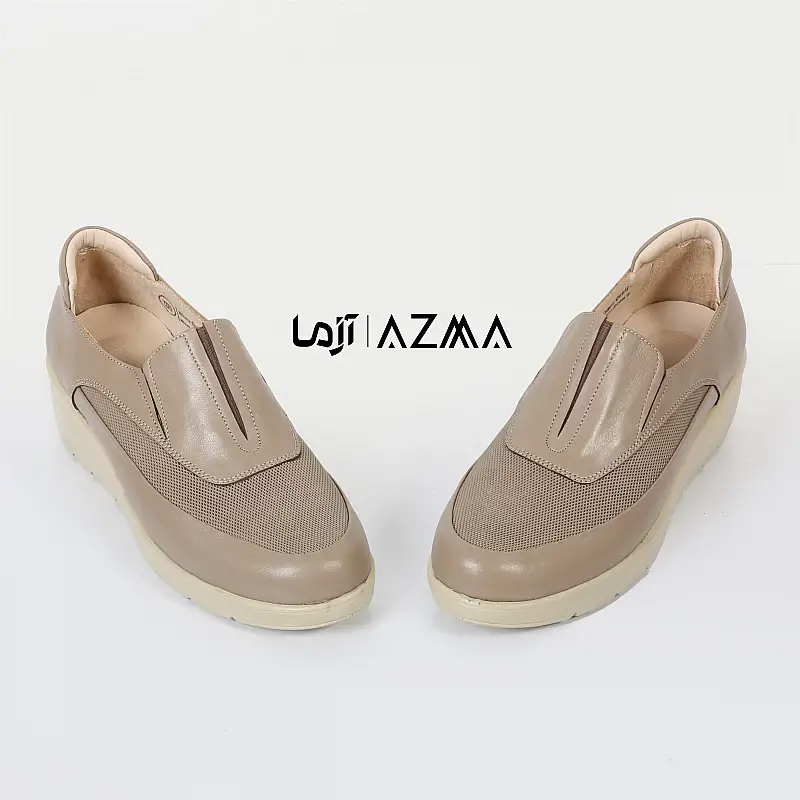 کفش چرمی زنانه کد 893
