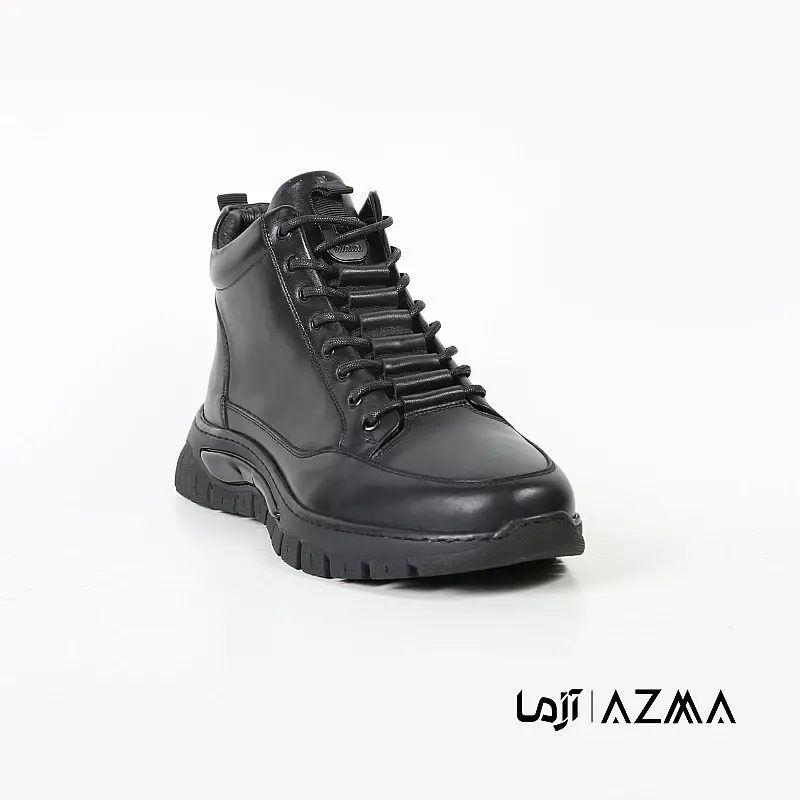 بوت چرمی مردانه کد 4071