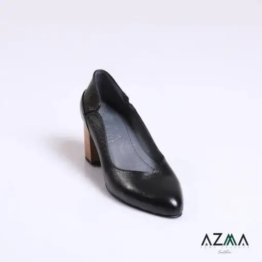 کفش چرمی زنانه کد 633