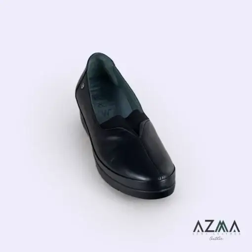 کفش چرمی زنانه کد 2208